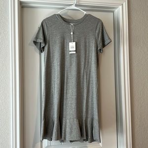 NWT mud pie grey dress size small